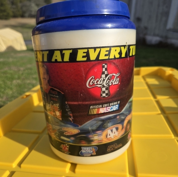 1999 Circle K 52oz Thirst Buster Coca Cola NASCAR Aladdin Super Insulated Mug BL - Picture 3 of 6
